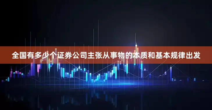全国有多少个证券公司主张从事物的本质和基本规律出发