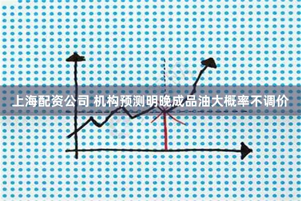 上海配资公司 机构预测明晚成品油大概率不调价